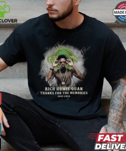 Rich Homie Quan Thanks For The Memories 1989 2024 T Shirt