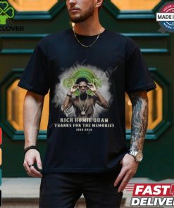 Rich Homie Quan Thanks For The Memories 1989 2024 T Shirt