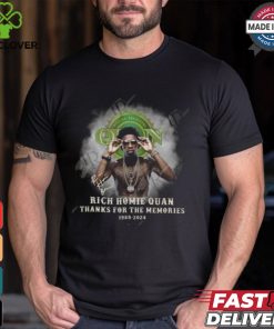 Rich Homie Quan Thanks For The Memories 1989 2024 T Shirt