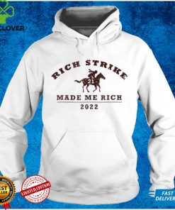 Rich Strike 2022 Derby Winner Graphic Horse Racing Phrase T Shirt