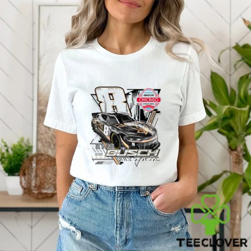 Richard Childress Racing Team Collection White Kyle Busch 2023 Grant Park 200 T Shirt