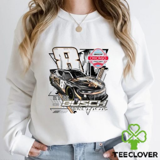 Richard Childress Racing Team Collection White Kyle Busch 2023 Grant Park 200 T Shirt