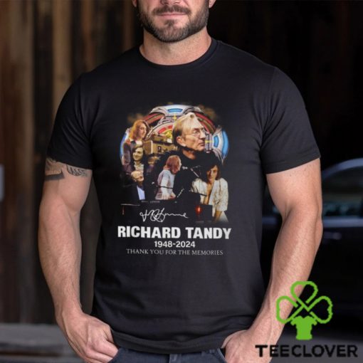 Richard Tandy 1948 2024 Thank You For The Memories T Shirt
