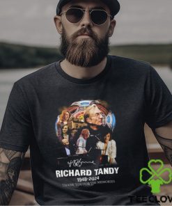 Richard Tandy 1948 2024 Thank You For The Memories T Shirt