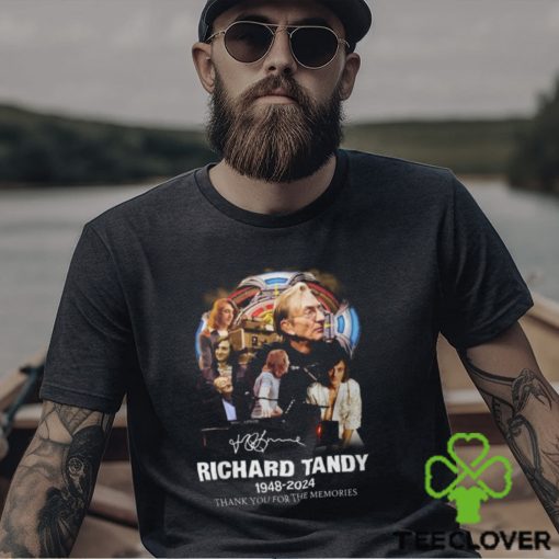 Richard Tandy 1948 2024 Thank You For The Memories T Shirt