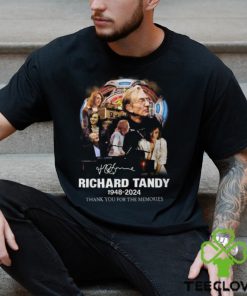 Richard Tandy 1948 2024 Thank You For The Memories T Shirt