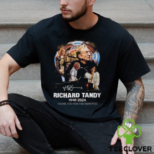 Richard Tandy 1948 2024 Thank You For The Memories T Shirt
