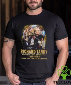 Richard Tandy Electric Light Orchestra 1948 2024 Thank You For The Memories T Shirt
