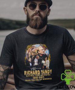 Richard Tandy Electric Light Orchestra 1948 2024 Thank You For The Memories T Shirt