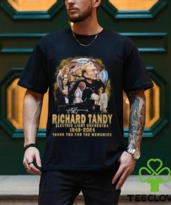 Richard Tandy Electric Light Orchestra 1948 2024 Thank You For The Memories T Shirt
