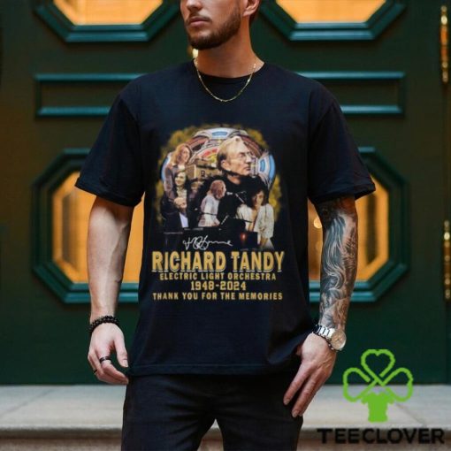 Richard Tandy Electric Light Orchestra 1948 2024 Thank You For The Memories T Shirt