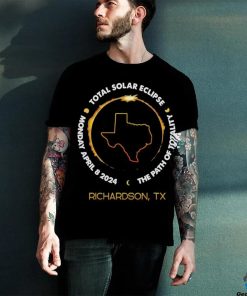 Richardson Texas total solar eclipse 2024 T hoodie, sweater, longsleeve, shirt v-neck, t-shirt