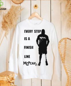 Richie Mcpeak Every Step Is A Finish Line Mcpeak Shirt