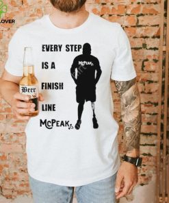 Richie Mcpeak Every Step Is A Finish Line Mcpeak Shirt