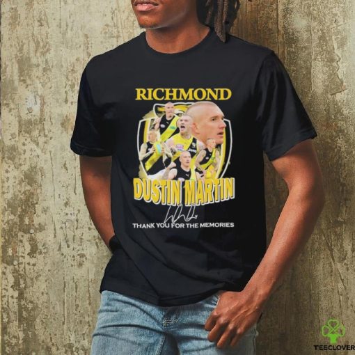 Richmond Dustin Martin Thank You For The Memories T Shirt