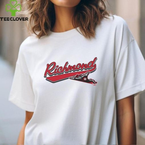 Richmond Flying Squirrels Champion Women’s Cropped Raglan Tee shirt