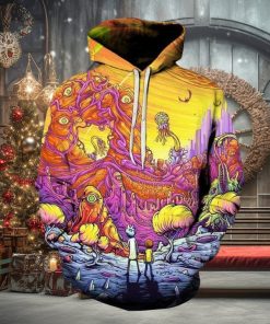 Rick And Morty 3D Printed Hoodie Ver 68