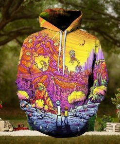 Rick And Morty 3D Printed Hoodie Ver 68