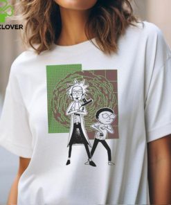 Rick And Morty Freeze Max 90s Rave Rickvival Loose Tee Shirts