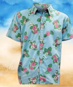 Rick And Morty Hawaiian Shirt Tropical Palm Leaves Gift For Beach Holiday