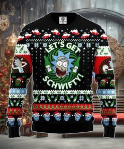 Rick And Morty Let Ugly Christmas Sweater Amazing Gift Men And Women Christmas Gift
