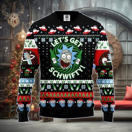 Rick And Morty Let Ugly Christmas Sweater Amazing Gift Men And Women Christmas Gift
