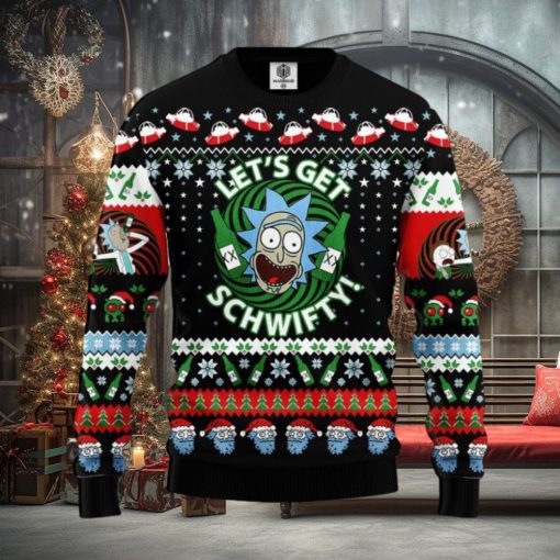 Rick And Morty Let Ugly Christmas Sweater