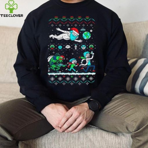 Rick And Morty Merry Christmas Ugly Christmas T shirt
