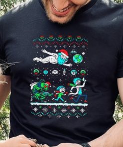 Rick And Morty Merry Christmas Ugly Christmas T shirt