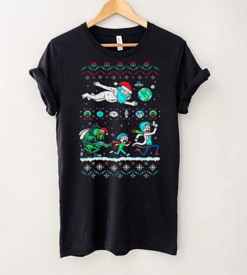 Rick And Morty Merry Christmas Ugly Christmas T shirt