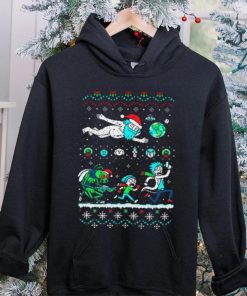 Rick And Morty Merry Christmas Ugly Christmas T shirt