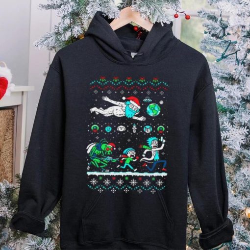 Rick And Morty Merry Christmas Ugly Christmas T shirt