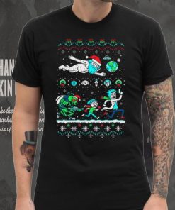 Rick And Morty Merry Christmas Ugly Christmas T shirt