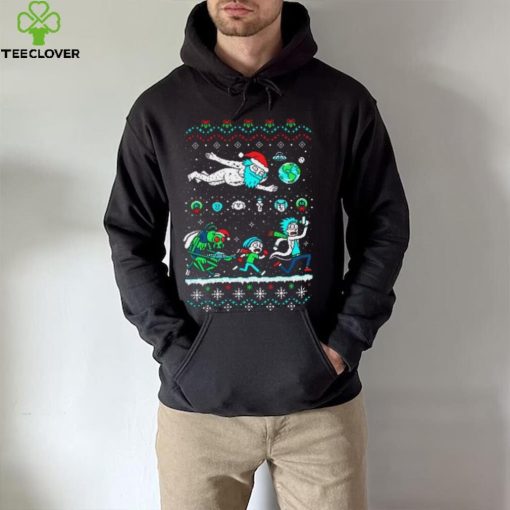 Rick And Morty Merry Christmas Ugly Christmas T shirt