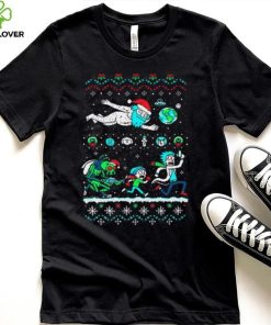 Rick And Morty Merry Christmas Ugly Christmas T shirt