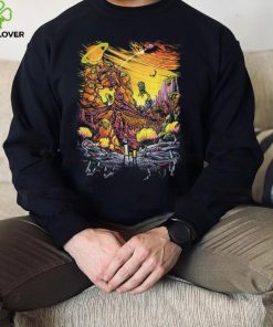 Rick And Morty Shirt Alien Landscape