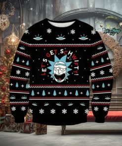 Rick And Morty Sweater – Let Schwifty Christmas Style