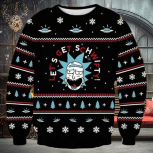 Rick And Morty Ugly Christmas Sweaters Let Schwifty Christmas Style