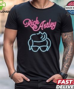 Rick Astley Neon Sign Shirt