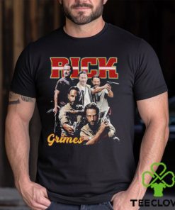 Rick Grimes 90s vintage phôtp shirt