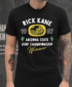 Rick Kane Arizona State Surf Championship 1987 Shirt