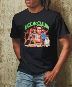 Rick McCallum fire graphic shirt