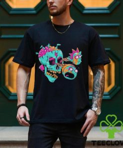 Rick & Morty Eyeball Skull T Shirt