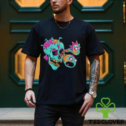 Rick & Morty Eyeball Skull T Shirt