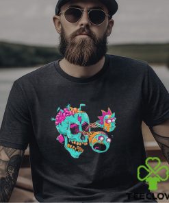 Rick & Morty Eyeball Skull T Shirt