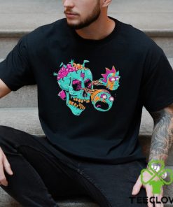 Rick & Morty Eyeball Skull T Shirt