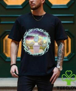 Rick & Morty Planet Swirl Pullover shirt