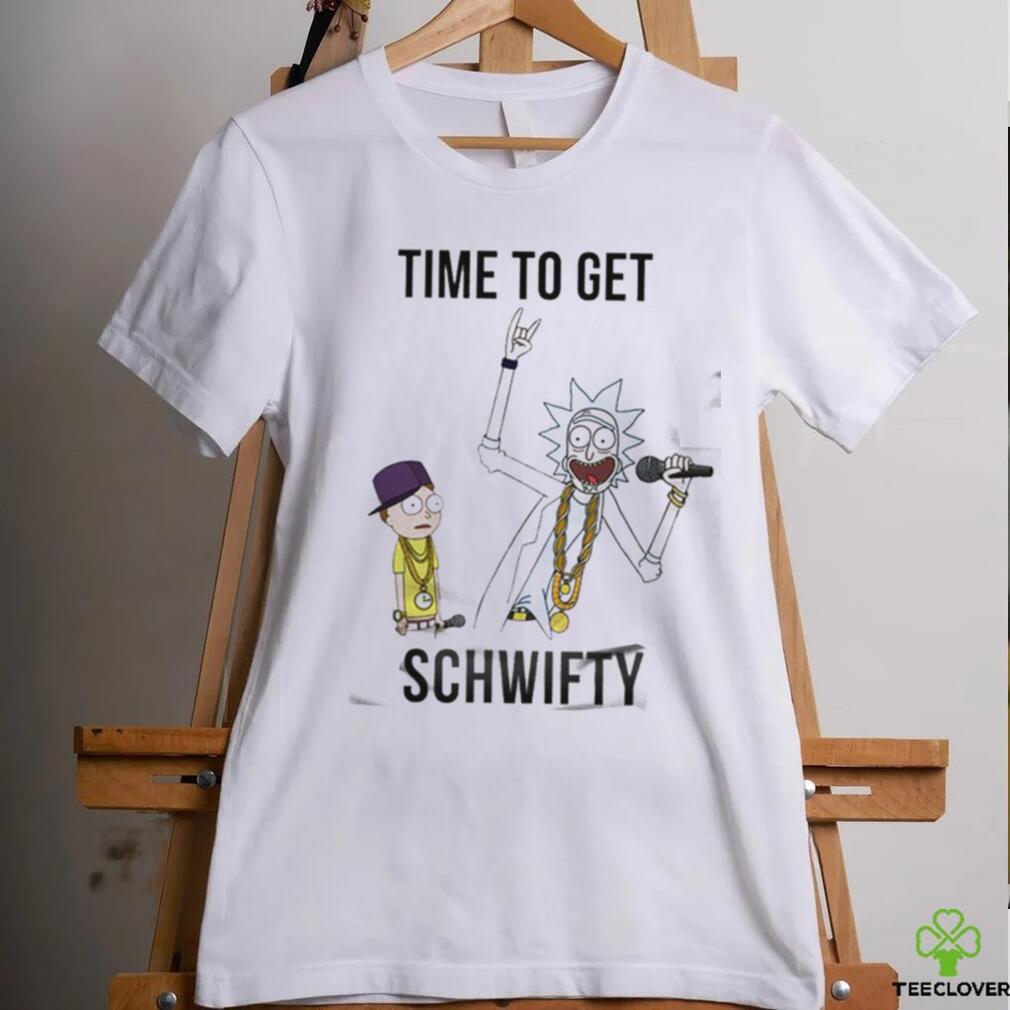 Rick & Morty ‘Time To Get Shwifty’ T Shirt Rick & Morty ‘Time To Get Shwifty’ T Shirt