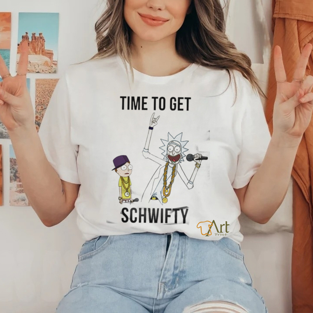 Rick & Morty ‘Time To Get Shwifty’ T Shirt Rick & Morty ‘Time To Get Shwifty’ T Shirt