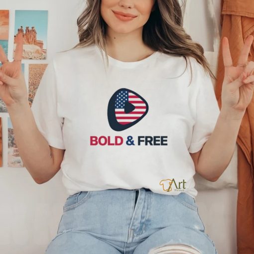 Rick Racela Bold & Free Usa T Shirt